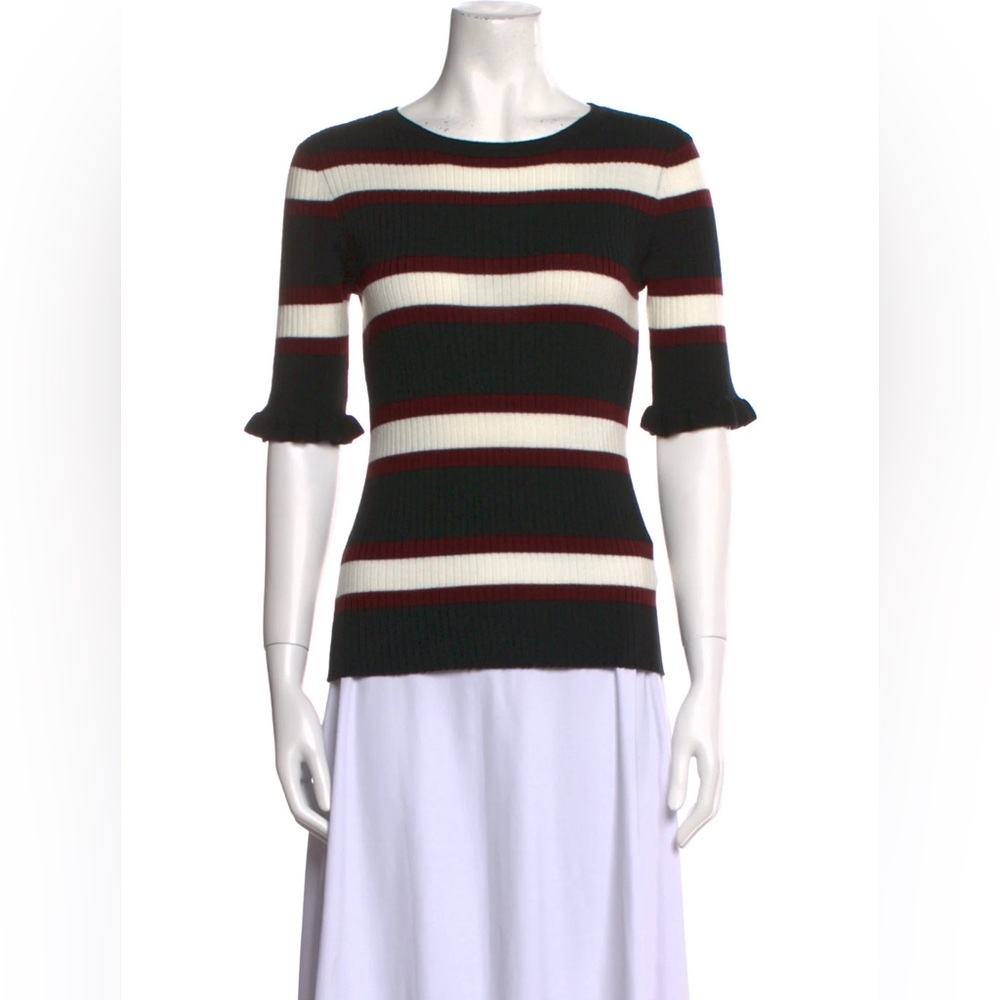 FRAME WOOL STRIPE SWEATER